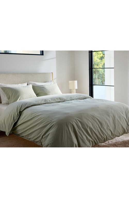 Parachute Percale Duvet Cover In Sage