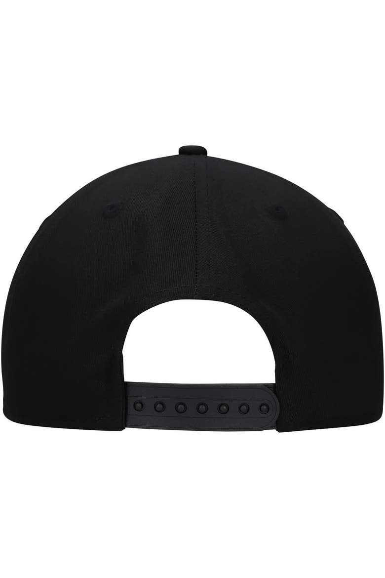 Men's New Era Black Washington Nationals Golfer Snapback Hat, Alternate, color, Black