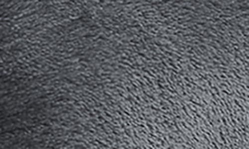 Southshore Fine Linens Microfleece Faux Shearling Lined Reversible Throw Blanket In Slate
