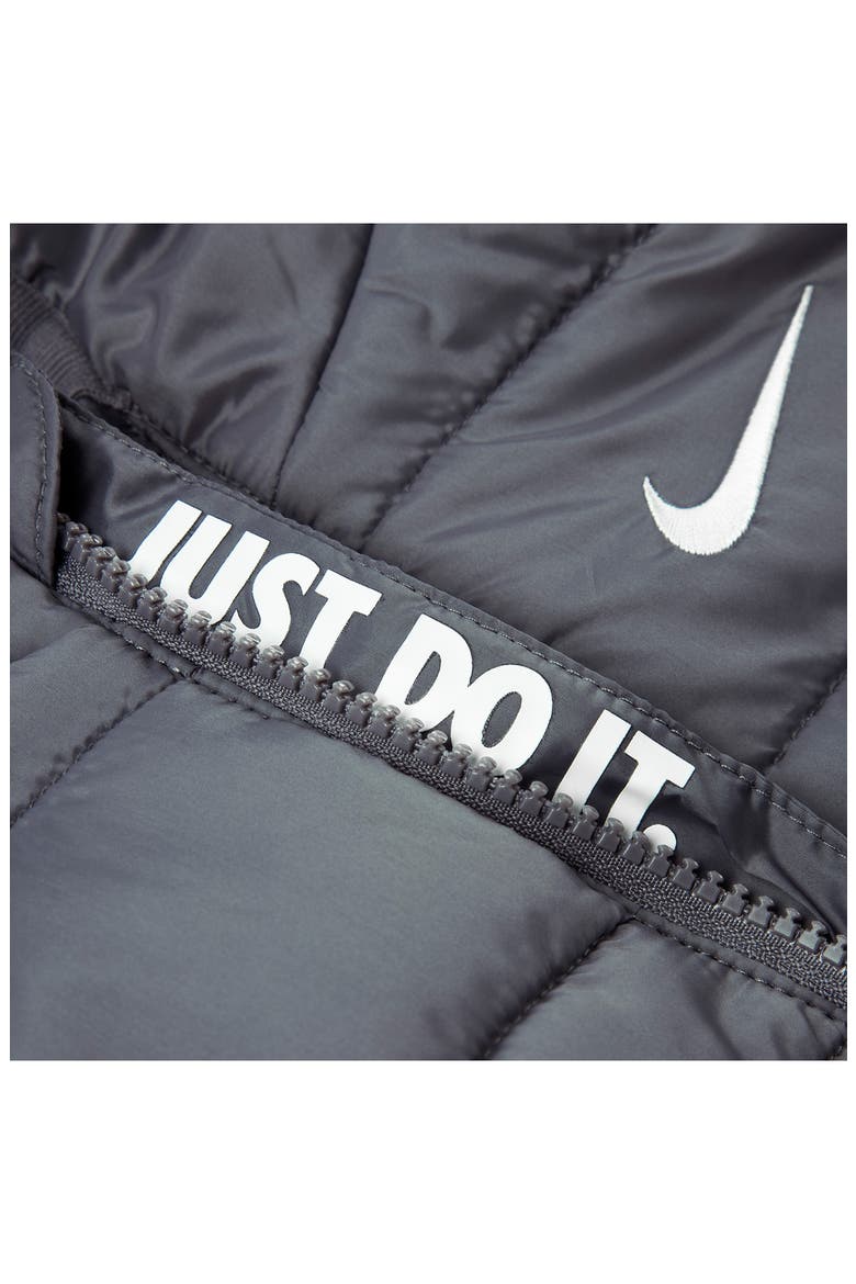 Puffer Zip Jacket, Alternate, color, M19SMOKE G