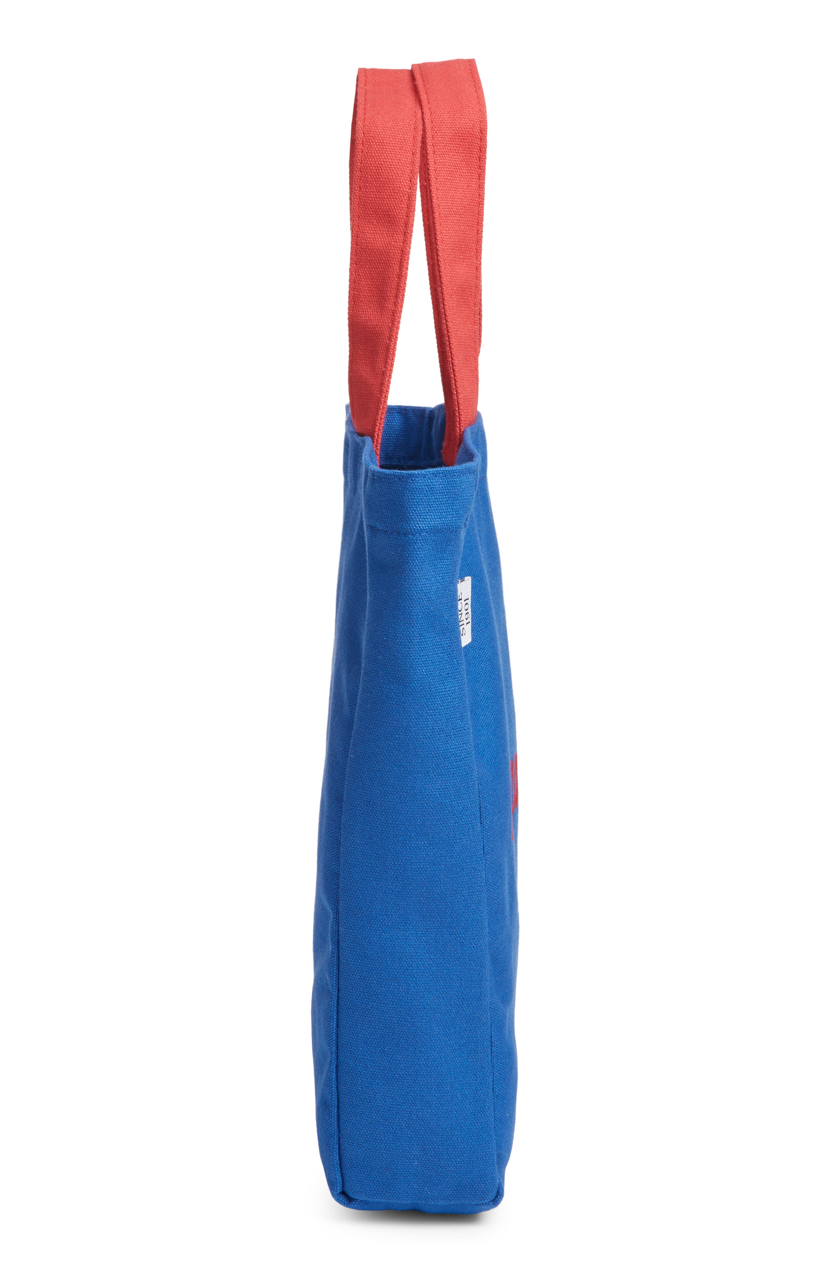 Small 125th Anniversary Tote, Alternate, color, BLUE OLYMPUS