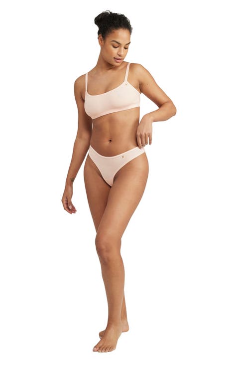 The Stretch Dipped Thong