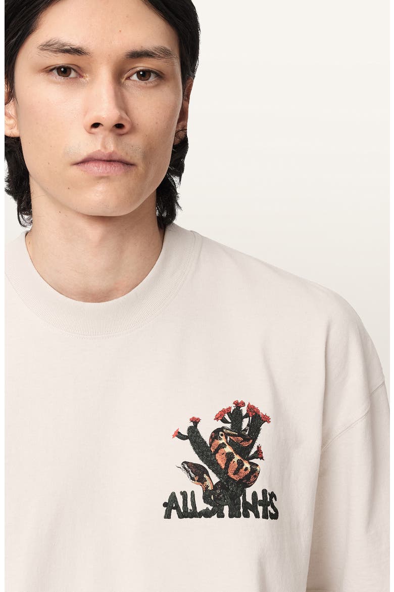 Cacti Graphic T-Shirt, Alternate, color, DUSK WHITE