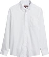 Johnston & Murphy Non-Iron Cotton Dobby Dress Shirt
