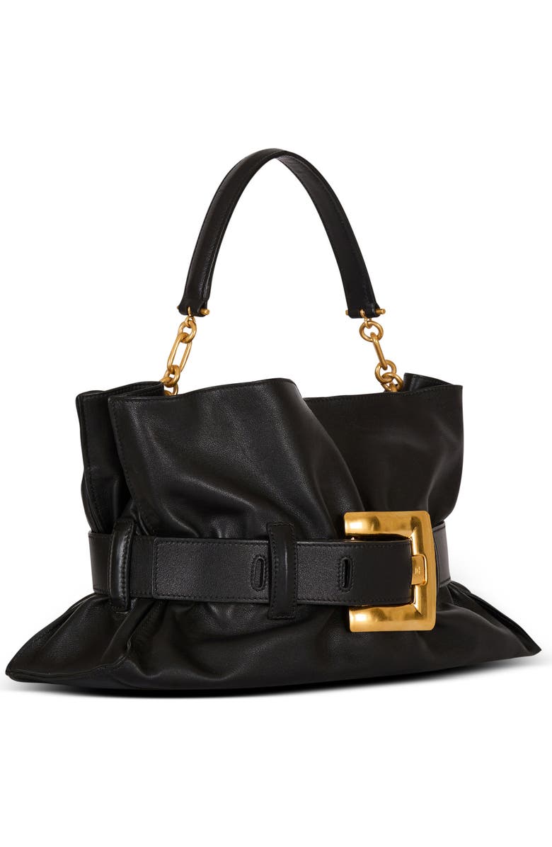 Balmain Medium Anthem Bag In Leather, Alternate, color,