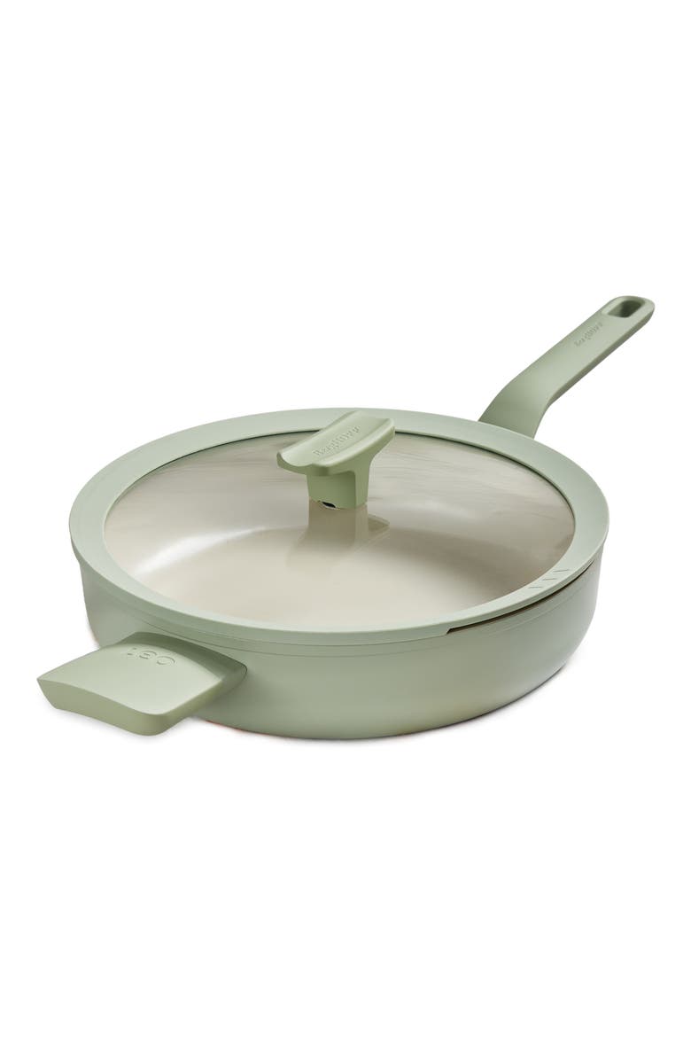Leo Balance 10.25-Inch Covered Saute Pan, Main, color, SAGE