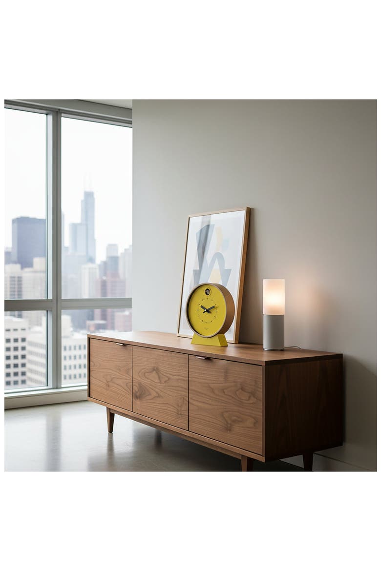 Dot Cuckoo Clock, Alternate, color, YELLOW