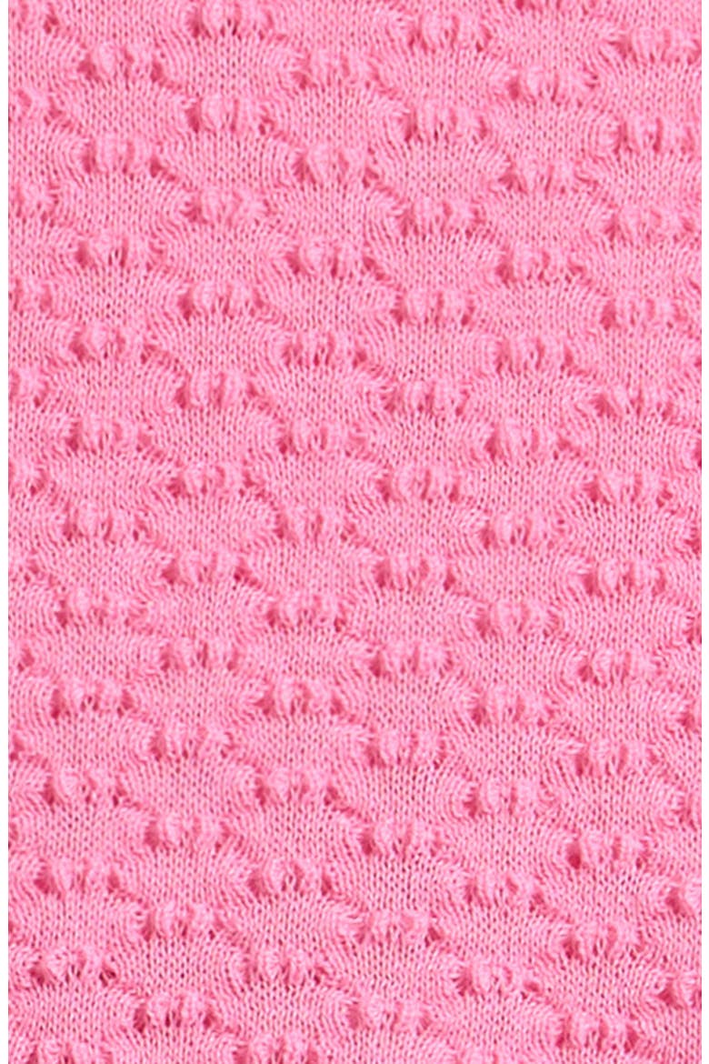 Ruffle Textured Top & Shorts Set, Alternate, color, PNK-PINK