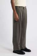 Open Edit Pleated Tapered Pants