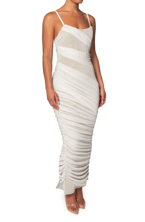Catalina Metallic Sleeveless Knit Maxi Dress