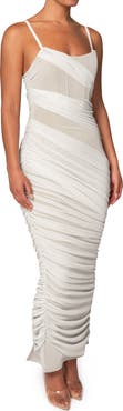 JLUXLABEL Catalina Metallic Sleeveless Knit Maxi Dress