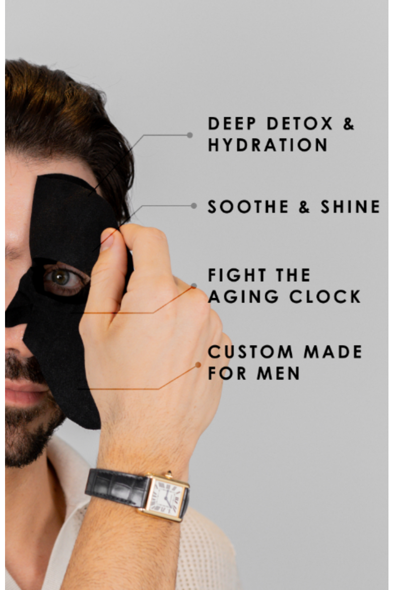 Charcoal Mask, Alternate, color, Black