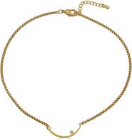 Loni Paul Jewelry Curved Bar Necklace