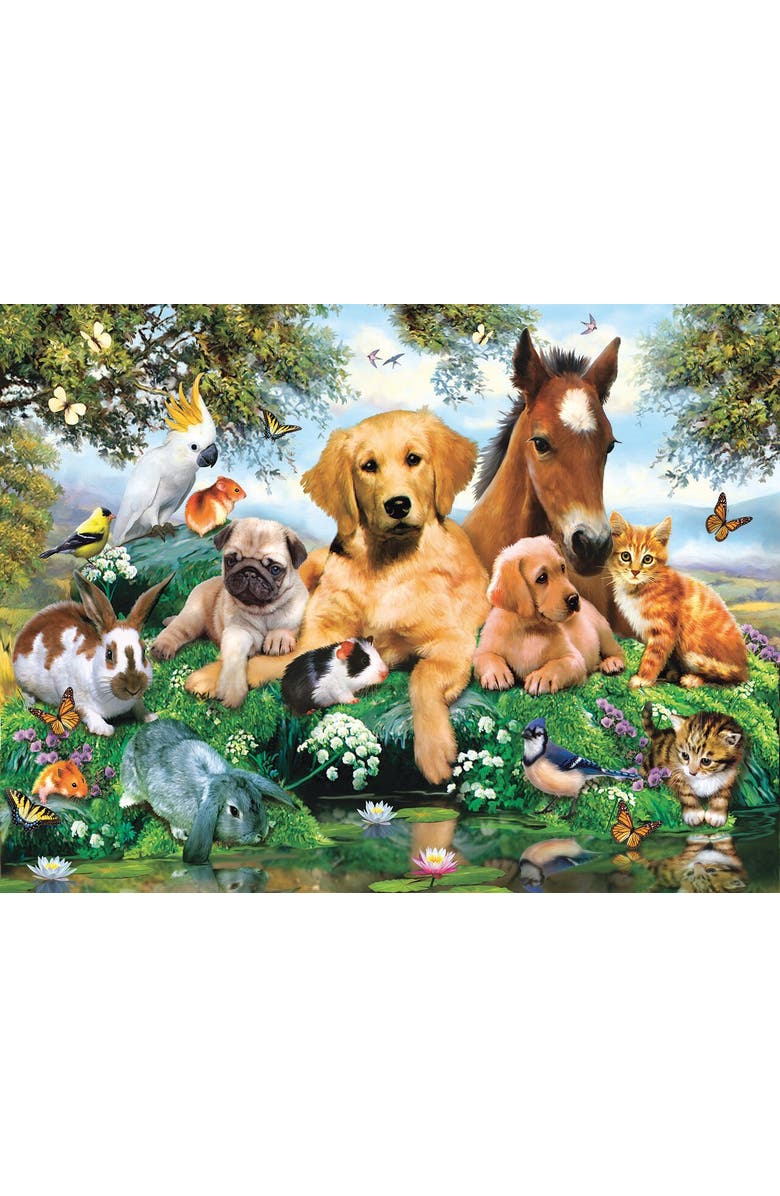 Sunsout Summer Pals 500 piece Jigsaw Puzzle for Adults, Alternate, color, Multicolor