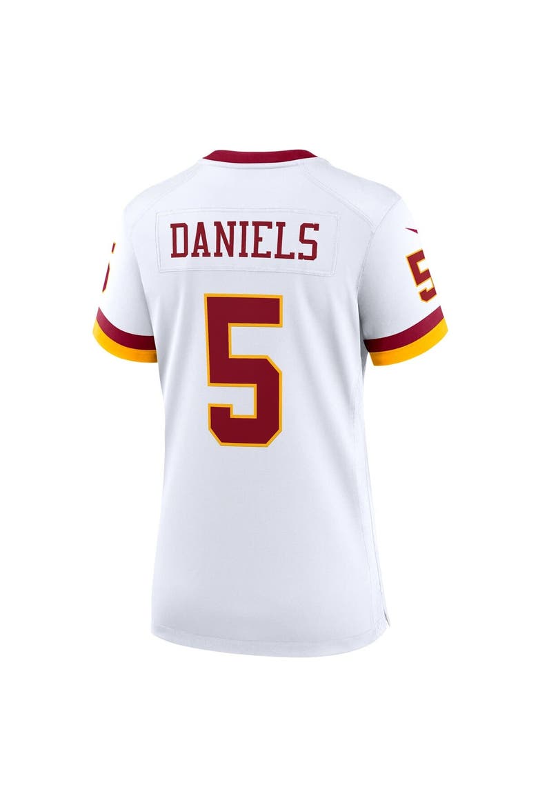 Women's Nike Jayden Daniels White Washington Commanders Game Super Bowl Era Jersey, Alternate, color, White