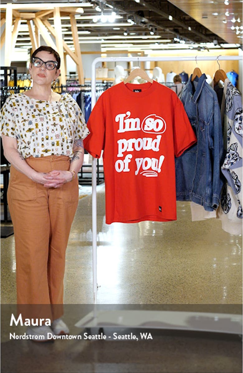I'm So Proud of You Cotton Graphic T-Shirt, sales video thumbnail