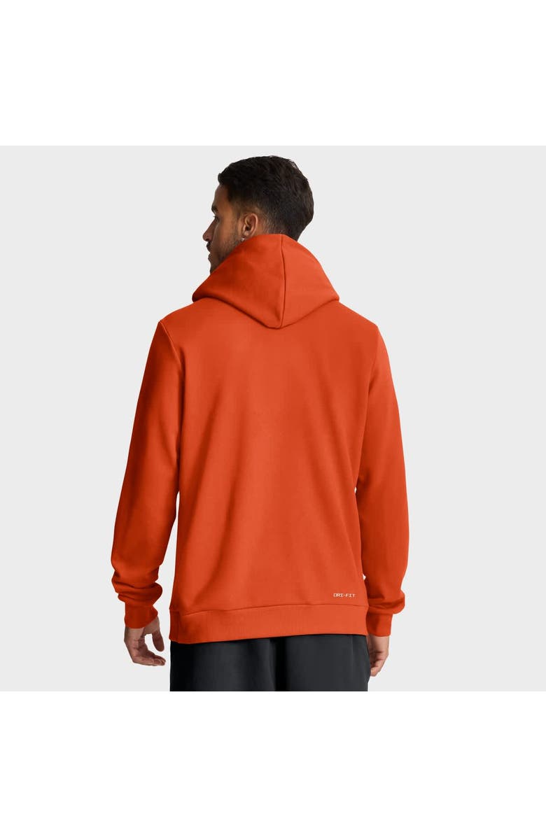 Nike Men's Nike Orange Clemson Tigers 2025 Sideline Standard Issue Dri-FIT Hoodie, Alternate, color, Orange