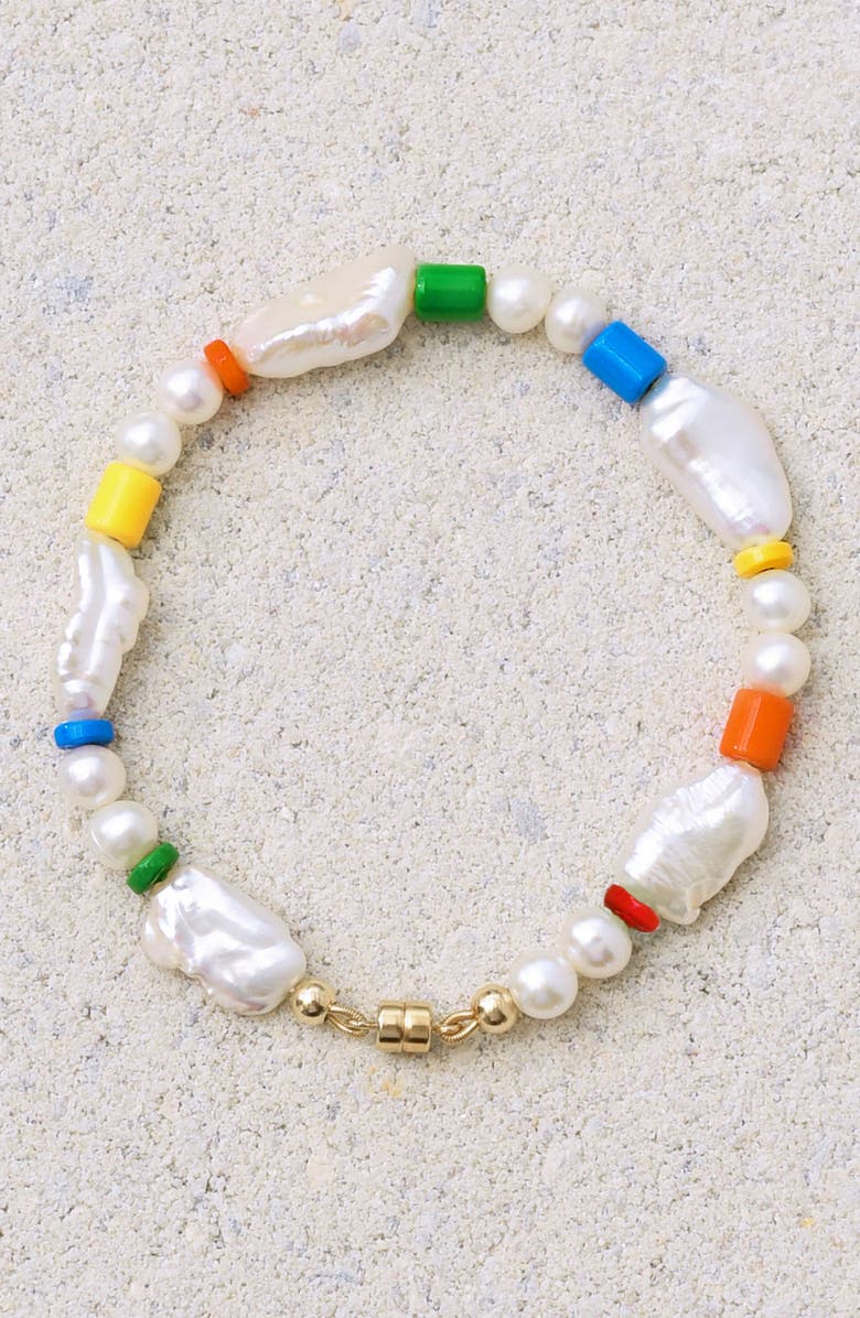 Éliou Silvi Beaded Bracelet, Alternate, color, 