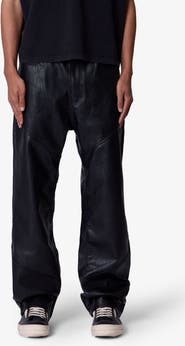 mnml Ultra Baggy Faux Leather Pants