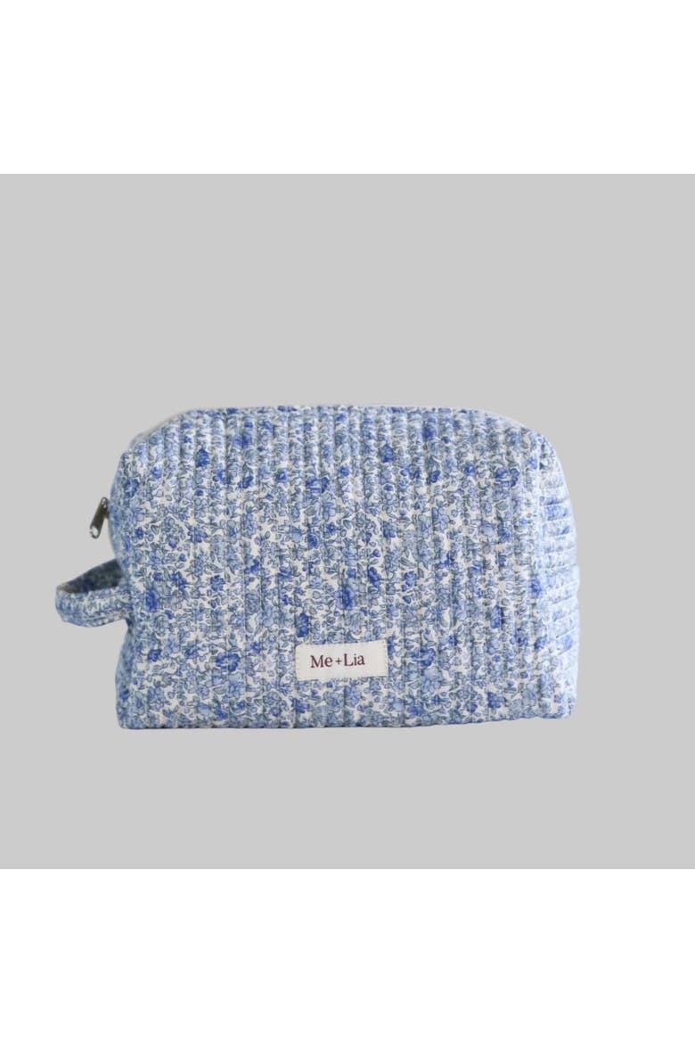 Make-up Pouch - Large, Alternate, color, Blue Blossom