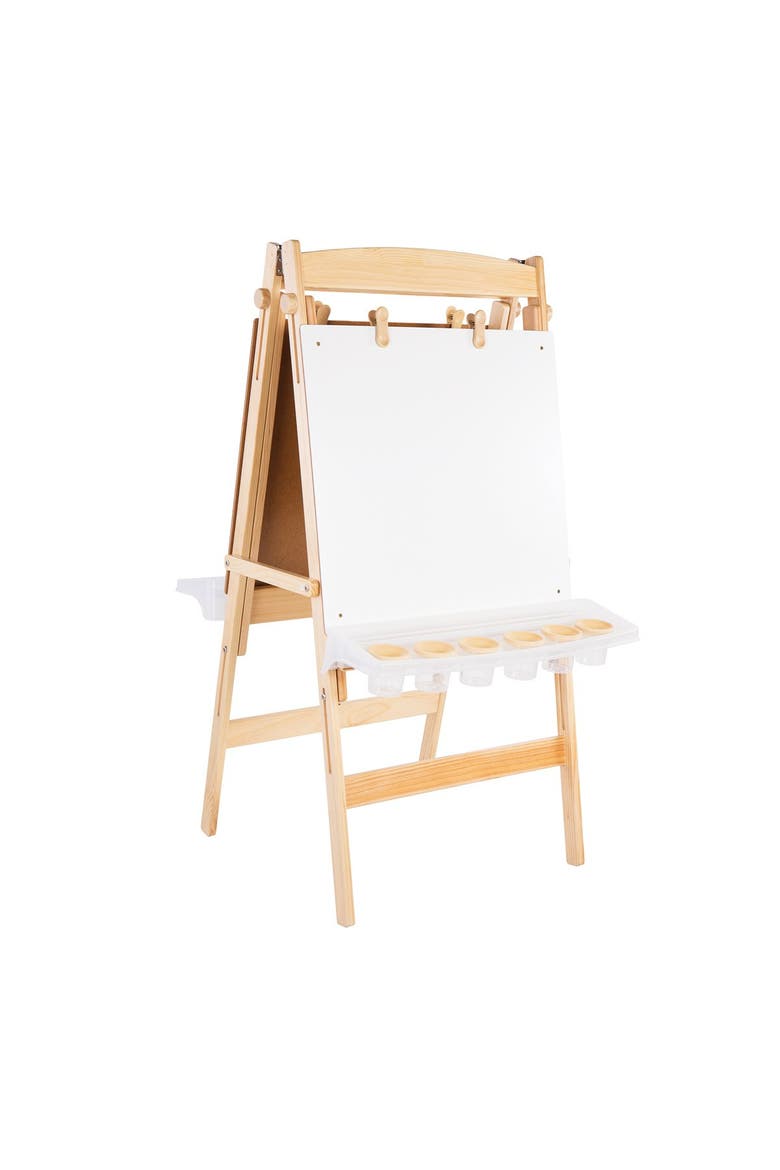 2-Sided Adjustable Easel, Main, color, White
