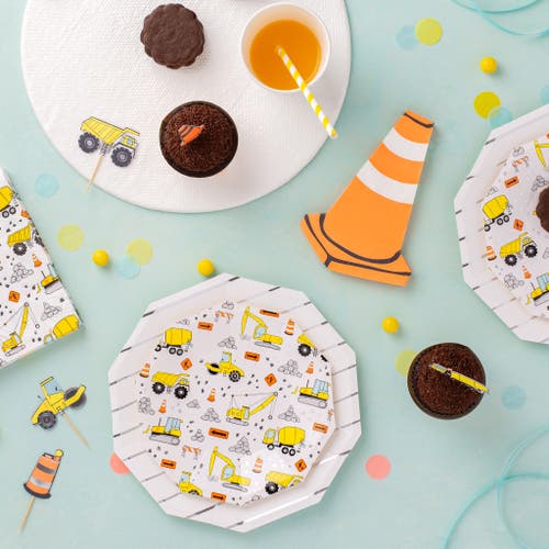 Daydream Society Under Construction Cupcake Decorating Set In Multi