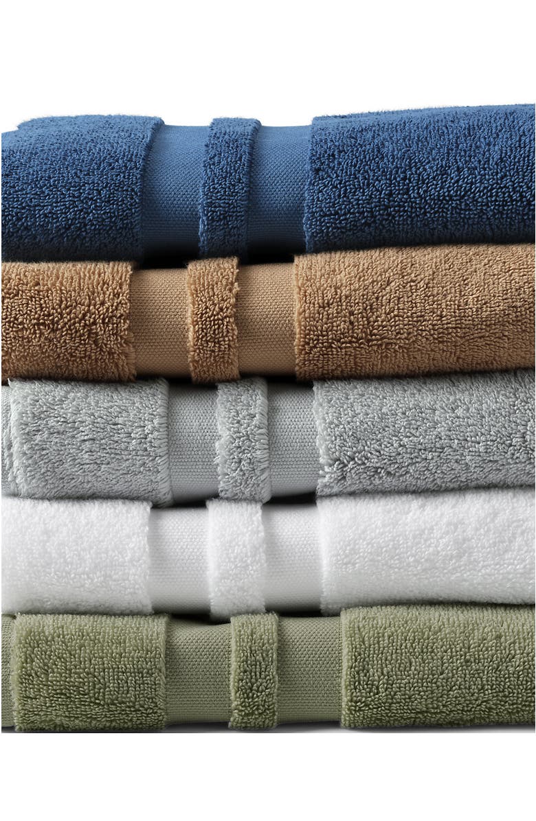 Lands' End Essential Cotton 6-Piece Bath Towel Set, Alternate, color, 