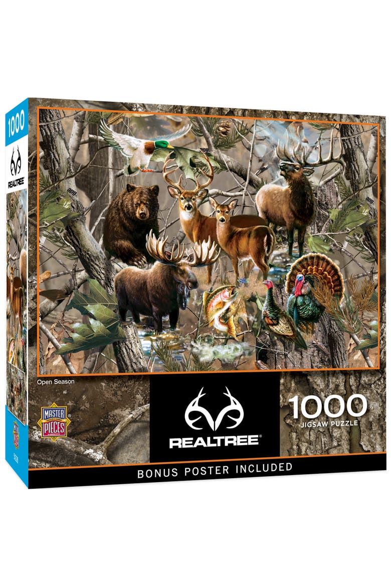 Open Season 1000 Piece Jigsaw Puzzle, Main, color, Multicolor