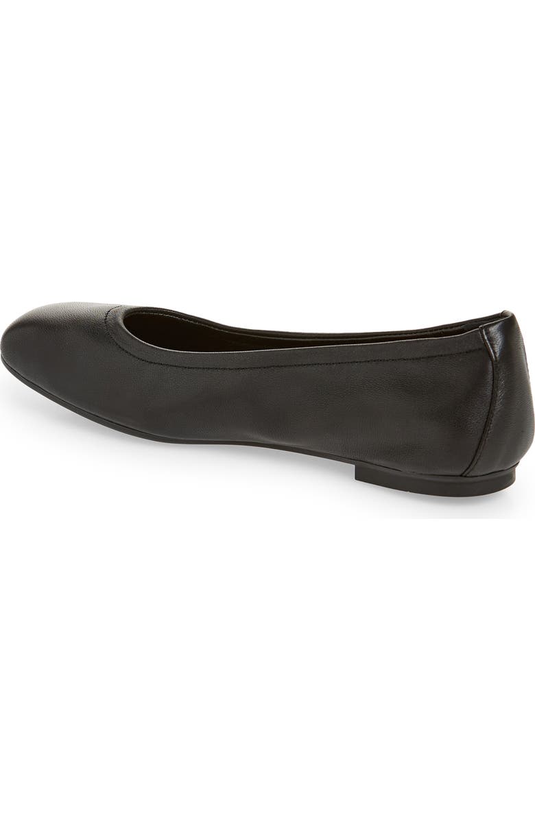 Stuart Weitzman Leather Ballet Flat, Alternate, color,