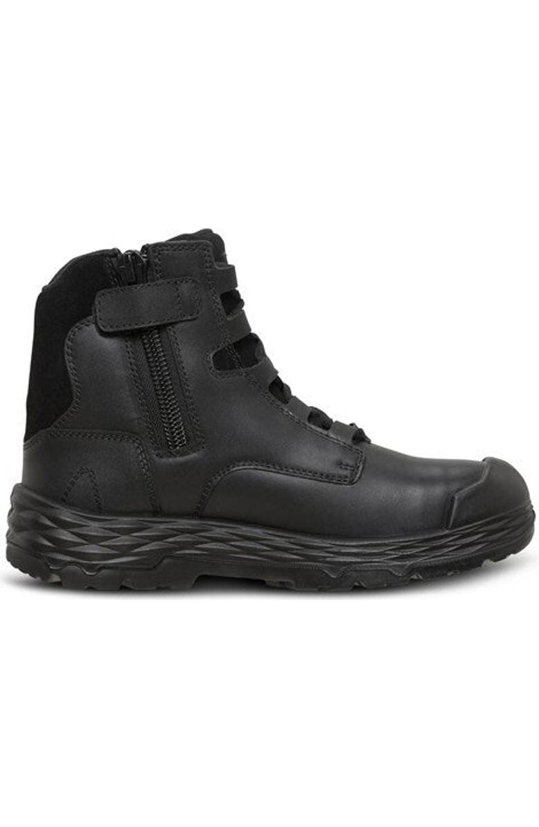 Mack Workwear USA Force Steel Toe Work Shoe, Main, color, Black