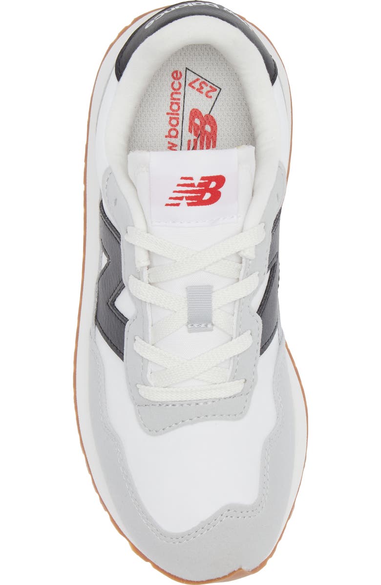 New Balance Kids' 237 Sneaker, Alternate, color, White/ Black