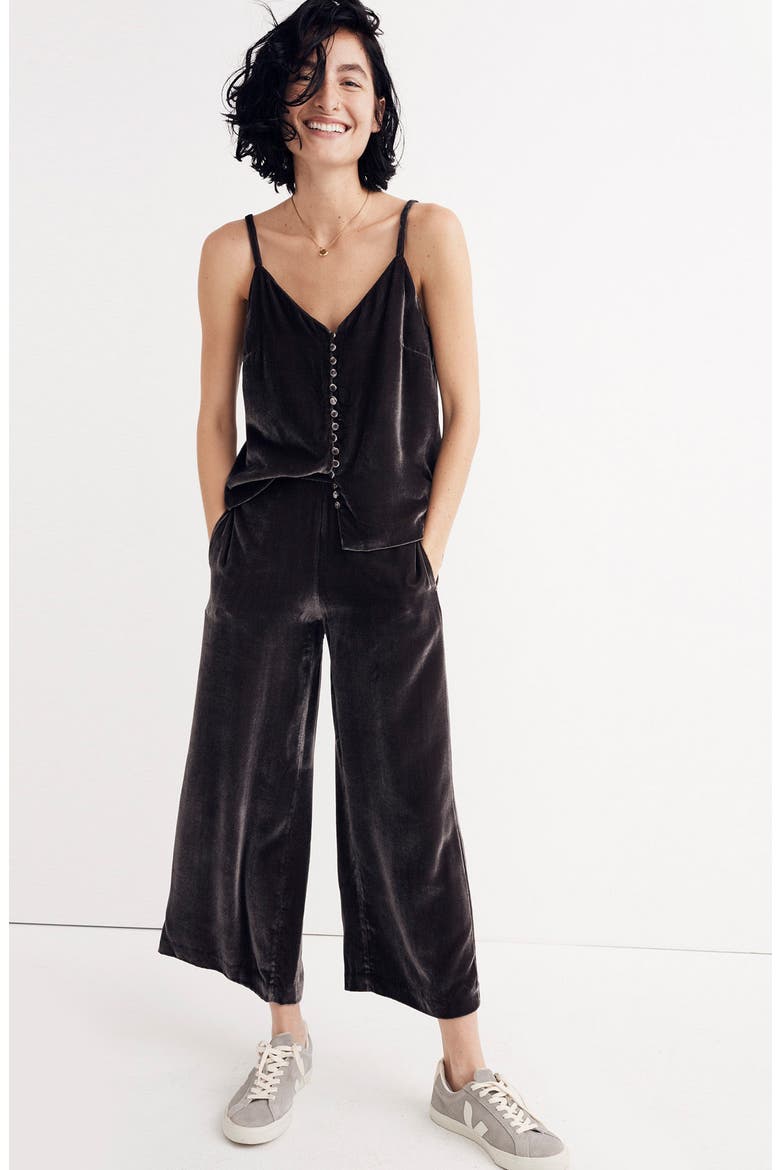 Velvet Pants, Main, color, DARK METAL