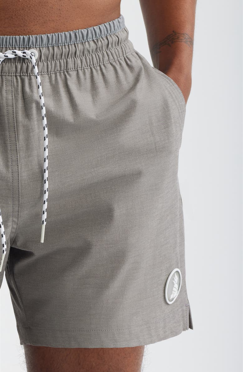 Chubbies The Stardusts 5.5-Inch Swim Trunks, Alternate, color, Medium Grey - Solid