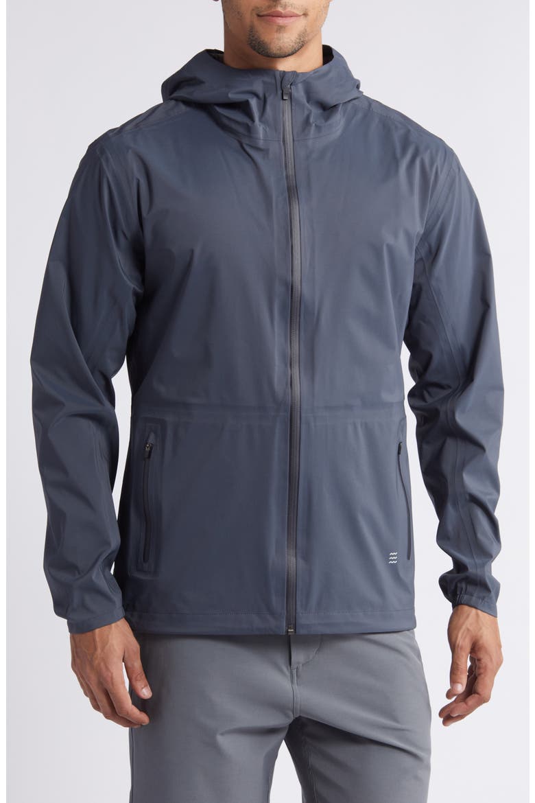 Cloudshield Waterproof Hooded Rain Jacket, Alternate, color, STORM CLOUD