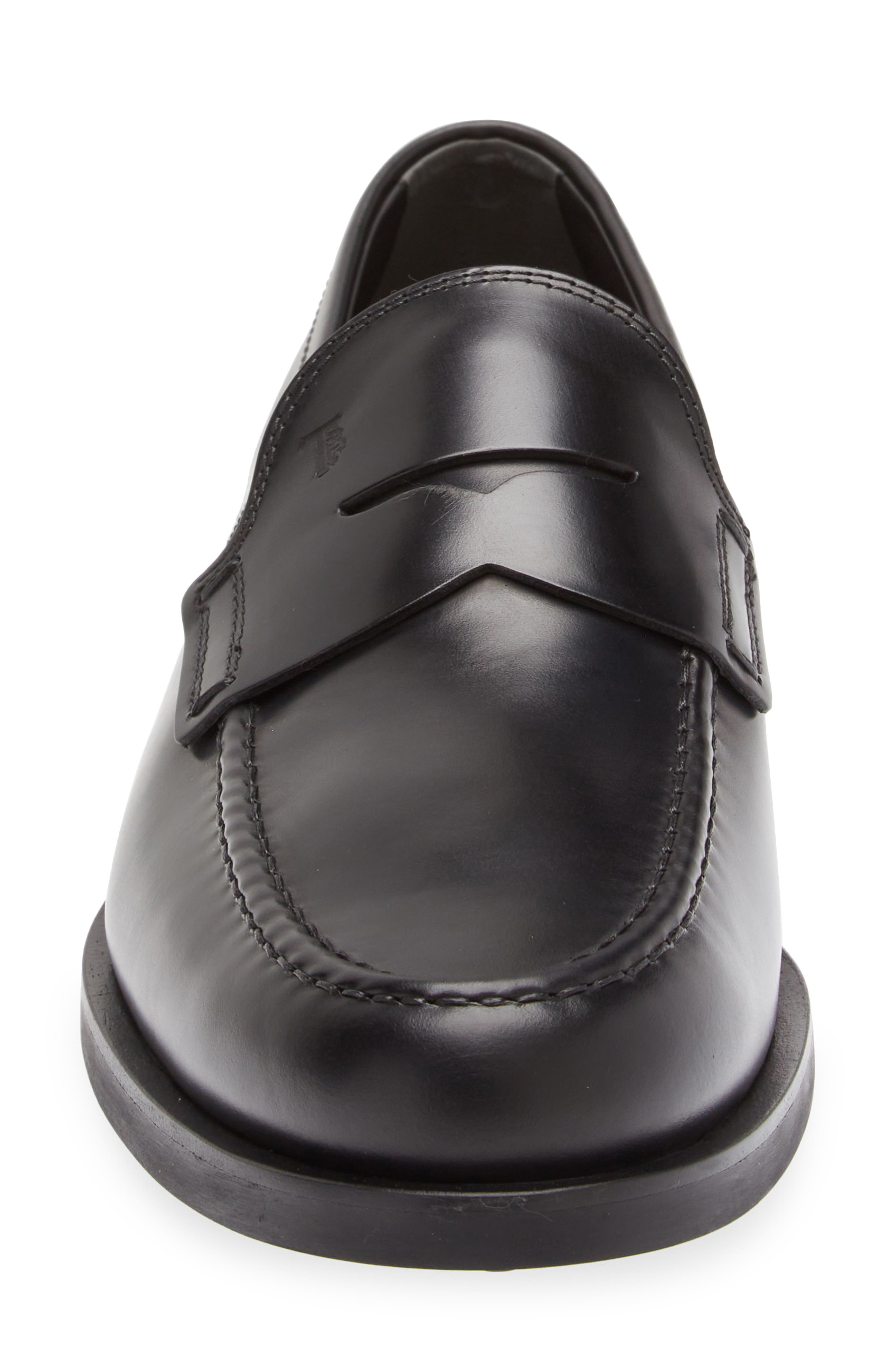 Tod's Formale Penny Loafer, Alternate, color, Nero