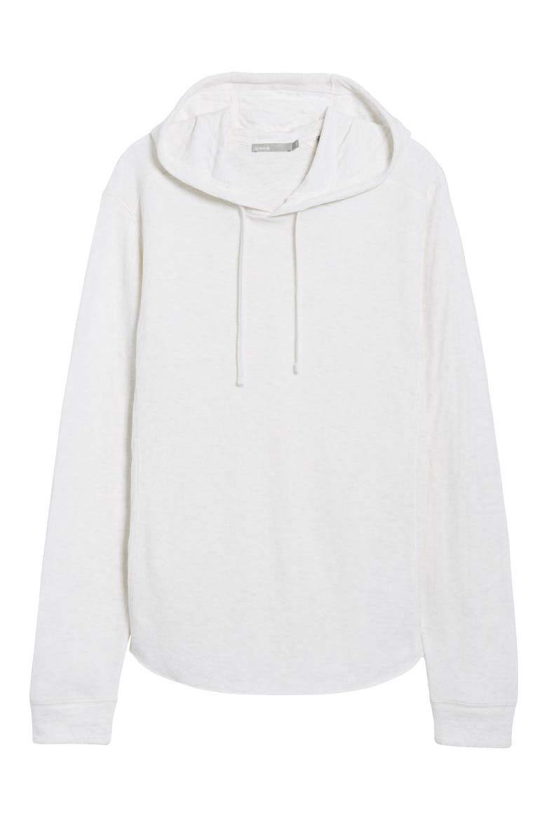 Double Knit Hoodie, Alternate, color, H OPTIC WHITE