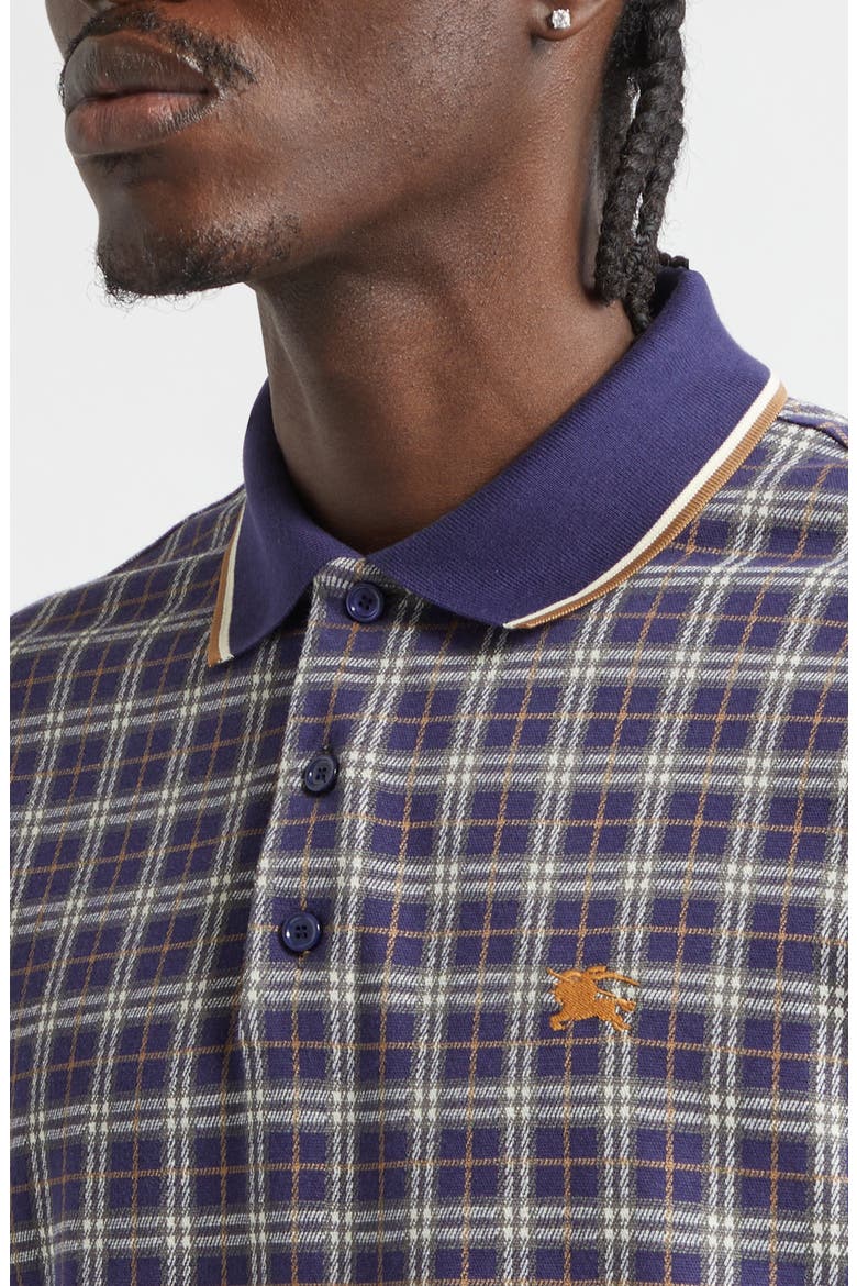Pelham Tipped Check Polo, Alternate, color, PILOT BLUE CHECK