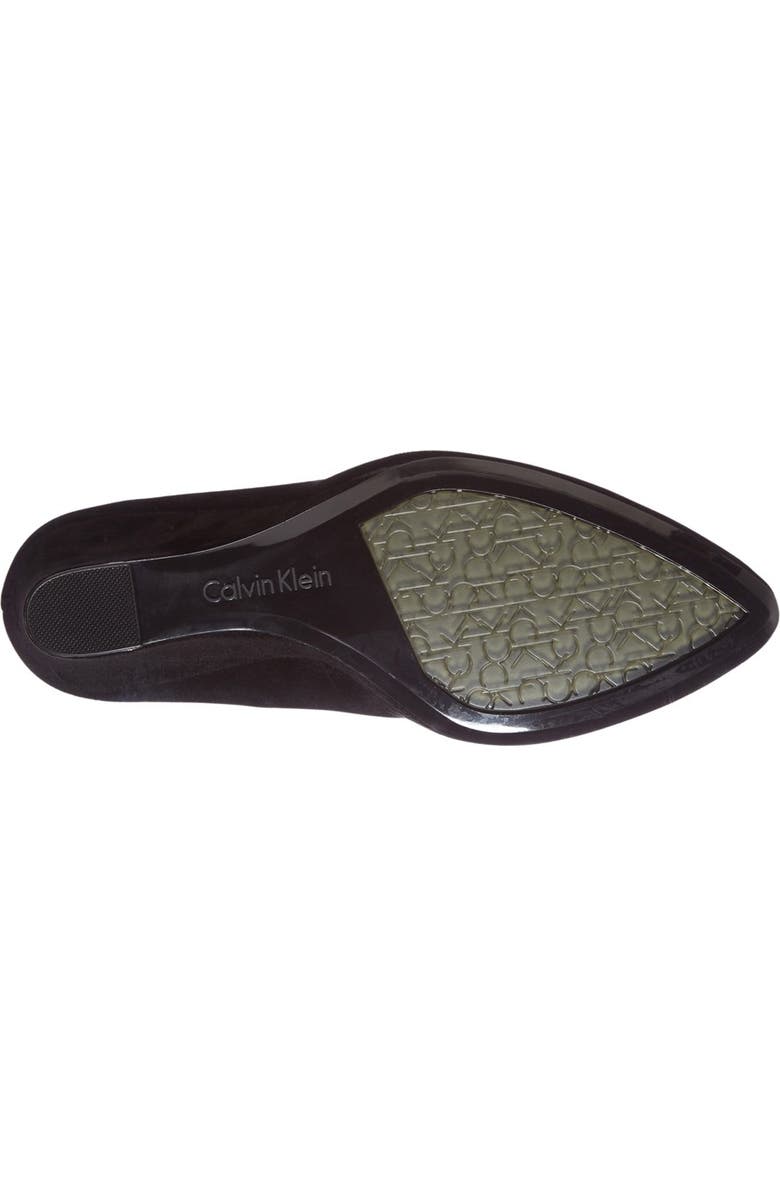 Calvin Klein 'Celesse' Wedge Pump, Alternate, color,