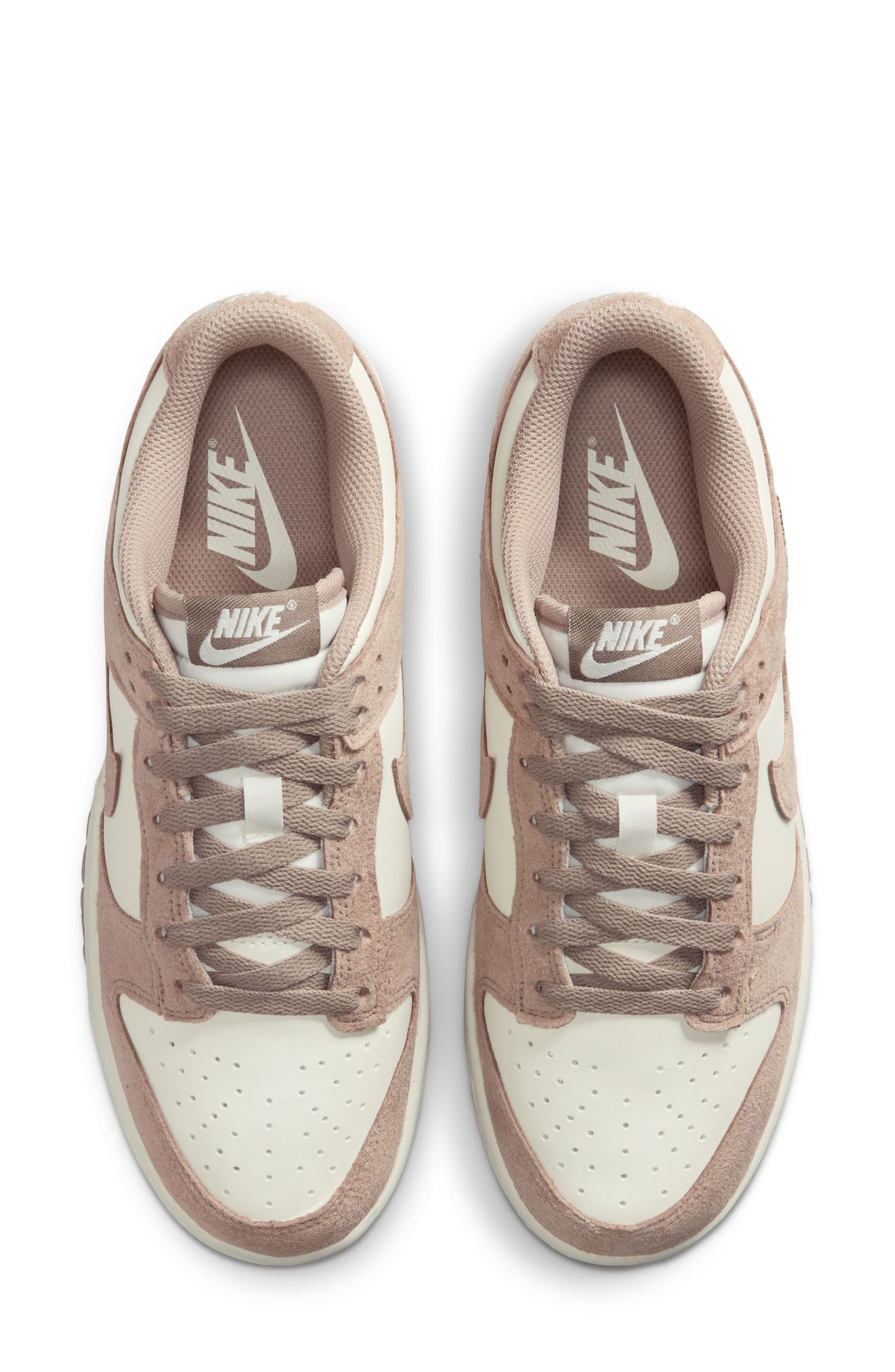 Nike Dunk Low Basketball Sneaker, Alternate, color, 105 Sail/Malt