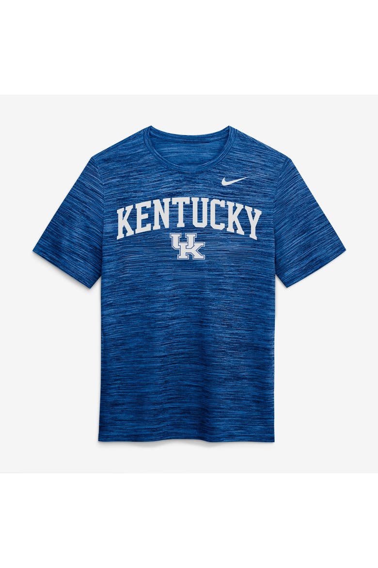 Men's Nike  Royal Kentucky Wildcats Primetime Arch Logo Velocity Dri-FIT T-Shirt, Main, color, Royal