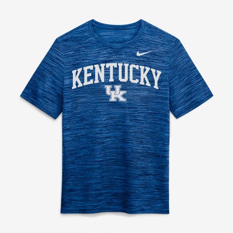 Men's Nike  Royal Kentucky Wildcats Primetime Arch Logo Velocity Dri-FIT T-Shirt