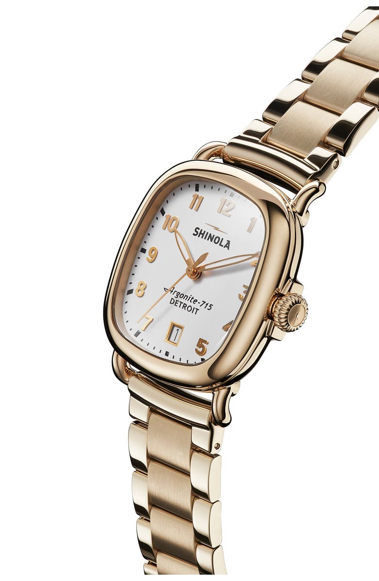 Shinola The Guardian Bracelet Watch, 36mm, Alternate, color,