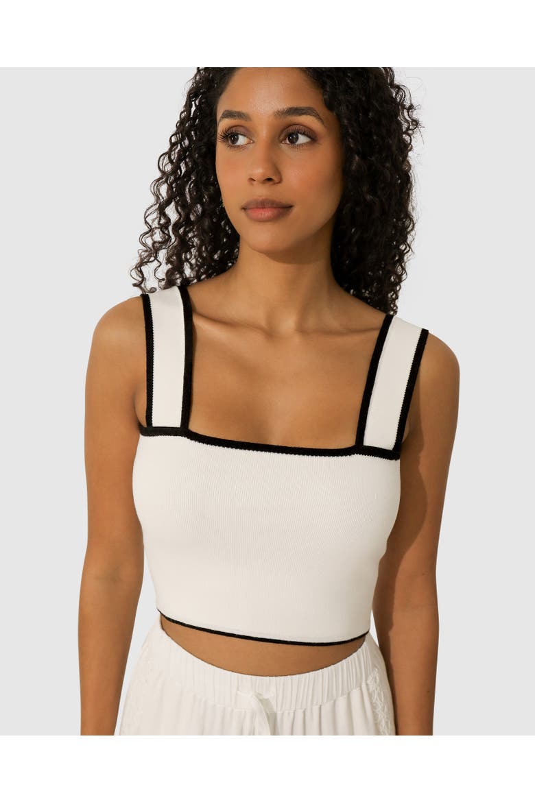 Forevermore Knitted Top, Main, color, White