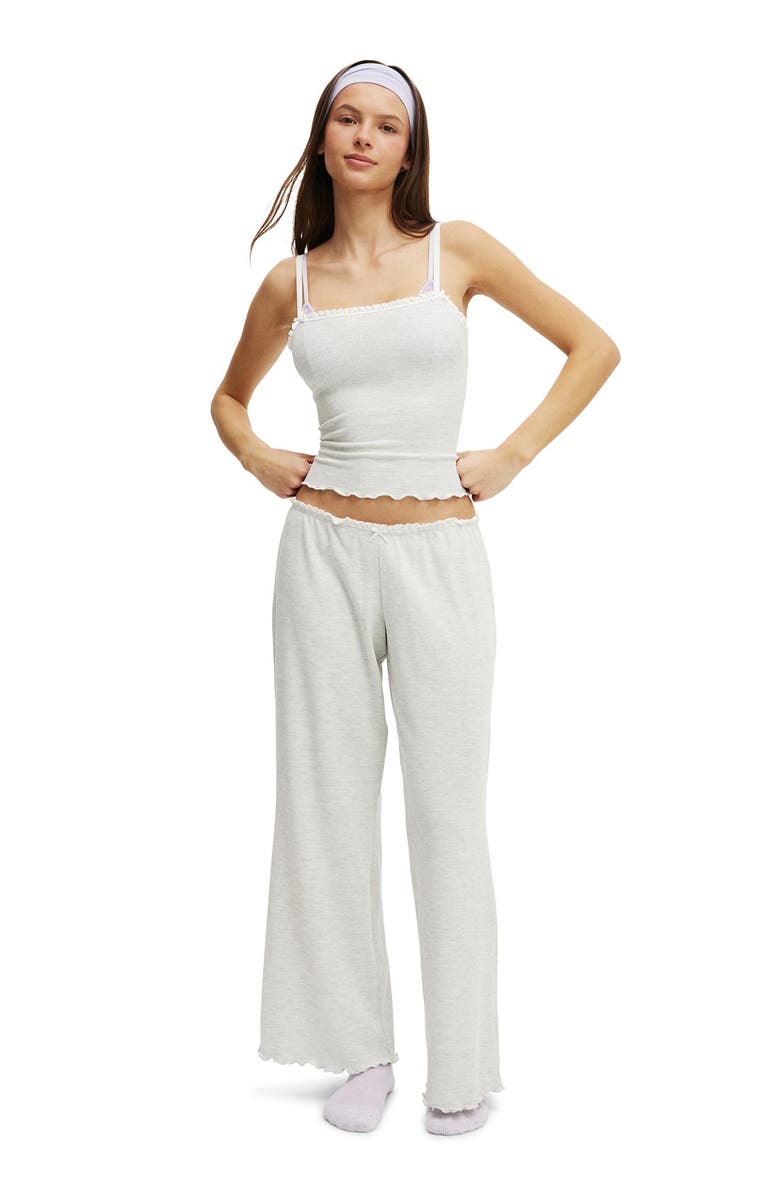 COTTON ON BODY Women's Waffle Baby Lock Square Neck Cami, Alternate, color, 