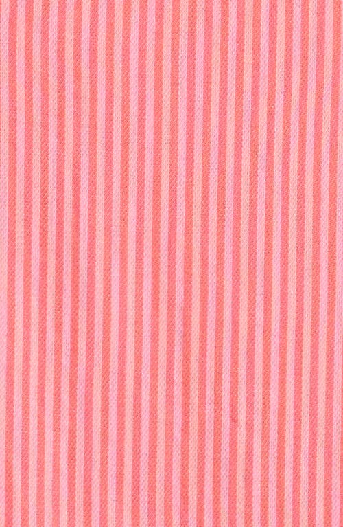 Shop Tucker + Tate Kids' Stripe Sleeveless Cotton Drop Waist Dress In Coral Sugar Lena Stripe
