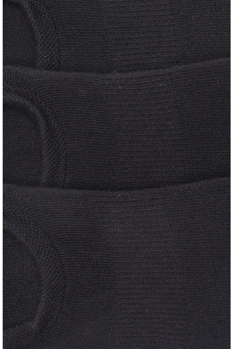 3-Pack Everyday No-Show Socks, Alternate, color, BLACK