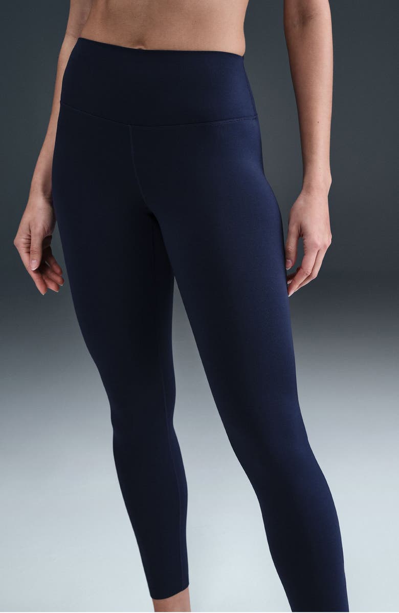 Nike Therma-FIT High Waist Leggings, Alternate, color, Midnight Navy