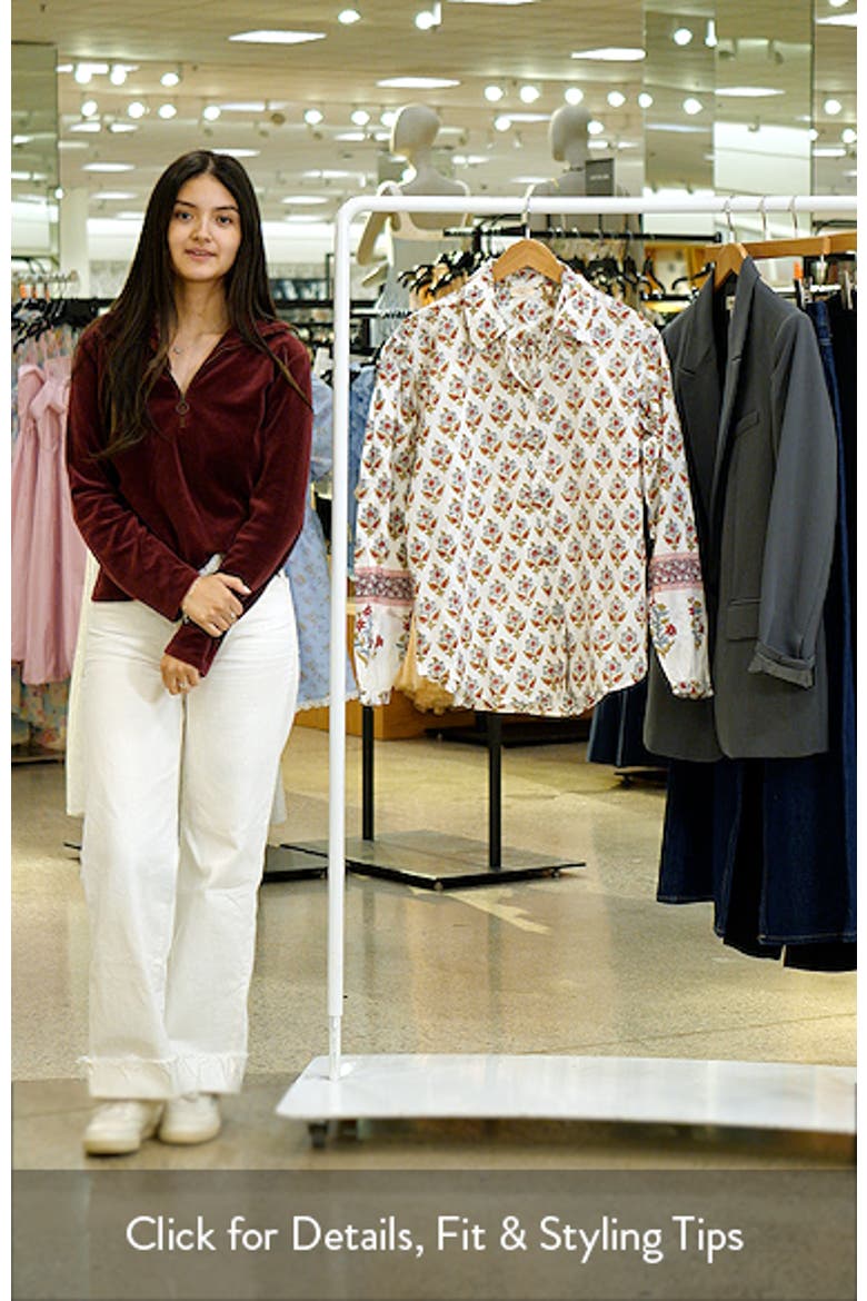 Suki Floral Button-Up Shirt video