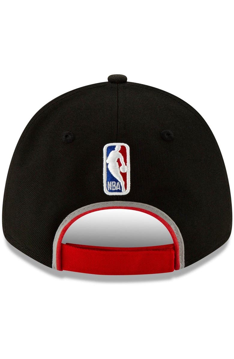 New Era Men's New Era Black Toronto Raptors Statement Edition Team Color 9FORTY Adjustable Hat, Alternate, color,