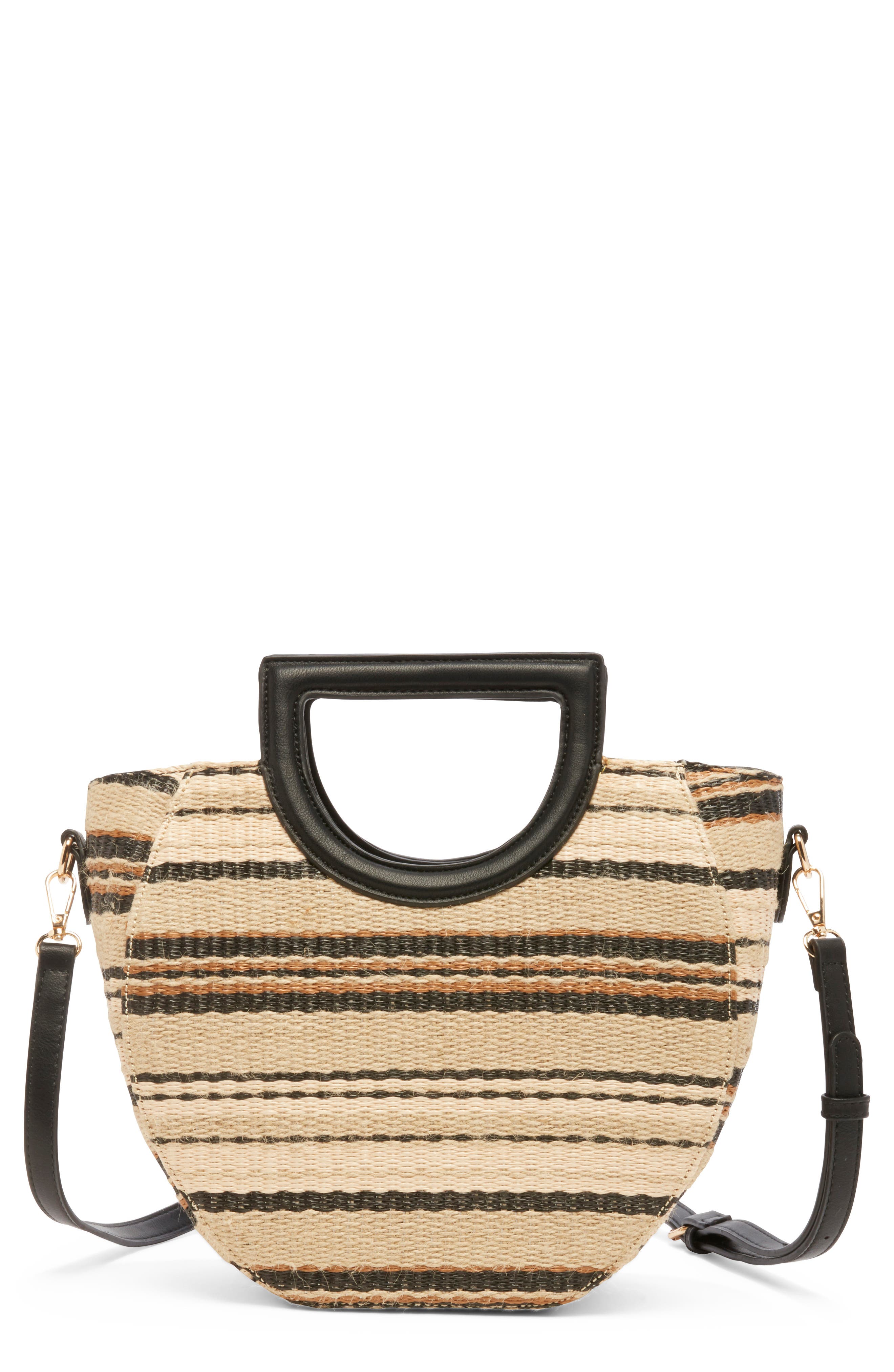 Sole Society Eppie Woven Satchel, Main, color, 